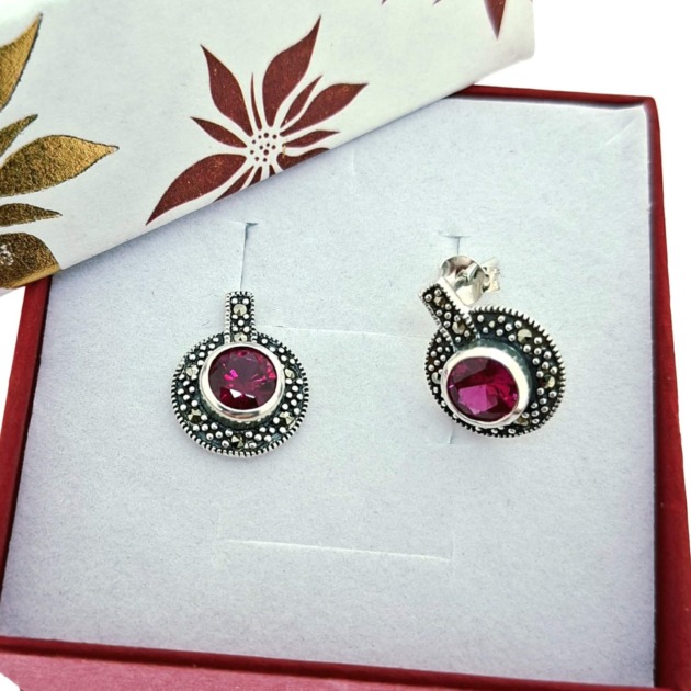 Cercei argint 925 Vintage